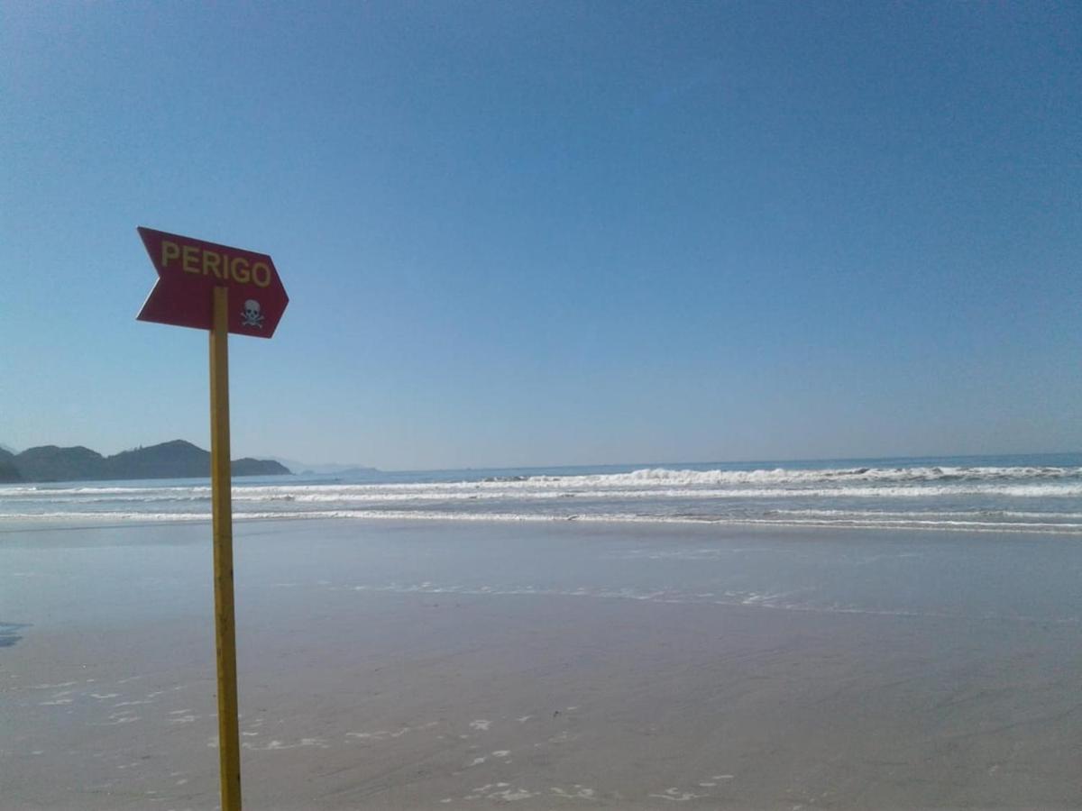 Praia Grande - Ubatuba - Sp - Cond Campo Belo - Point Break Eksteriør bilde